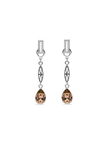 Boucles d'Oreilles Ice Vintage Rose