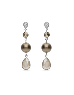 Boucles d'Oreilles Primadonna Bronze Pearl