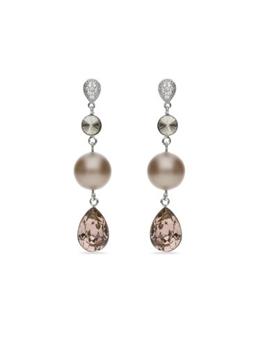 Boucles d'Oreilles Primadonna Powder Almond