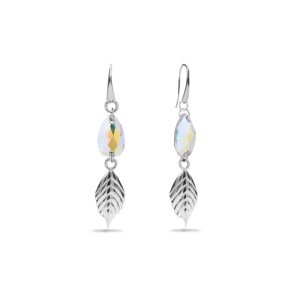 Leaf Earrings Aurore Boreale
