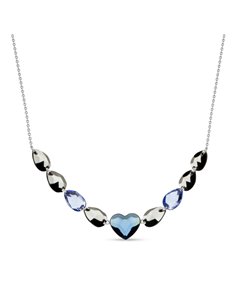 Collier Bovino Denim Blue