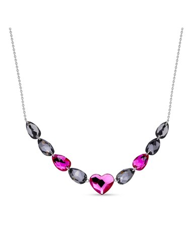 Bovino Necklace Fuchsia