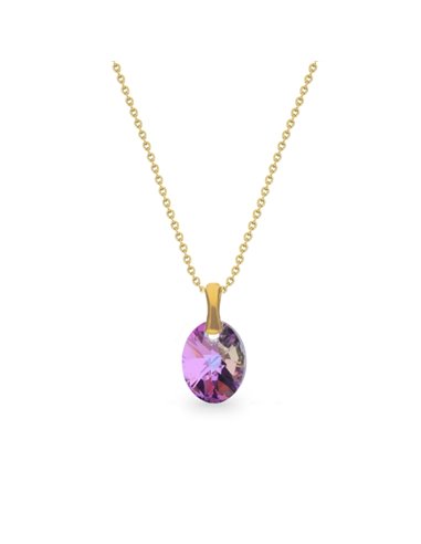 Ribes Gold Necklace Vitrail Light