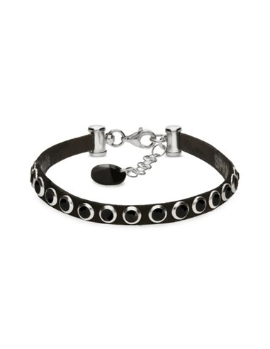 Bracelet Yaki Punk Jet Hematite