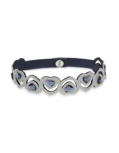 Petite Heart Bracelet Baby Blue