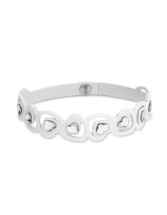 Bracelet Tiny Heart White