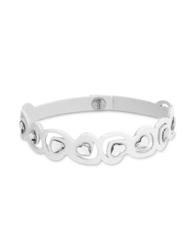 Tiny Heart Bracelet White