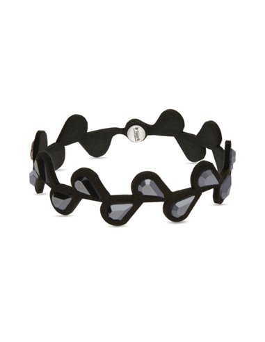 Bracelet Amento Jet Hematite