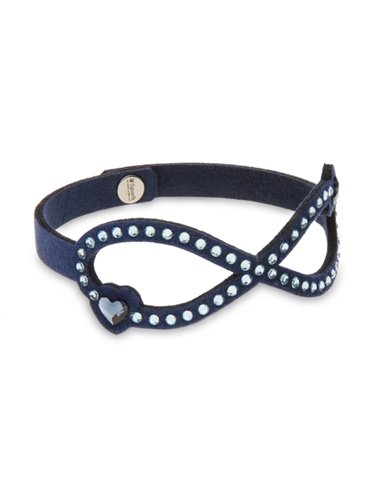 Eterno Heart Bracelet Navy Blue