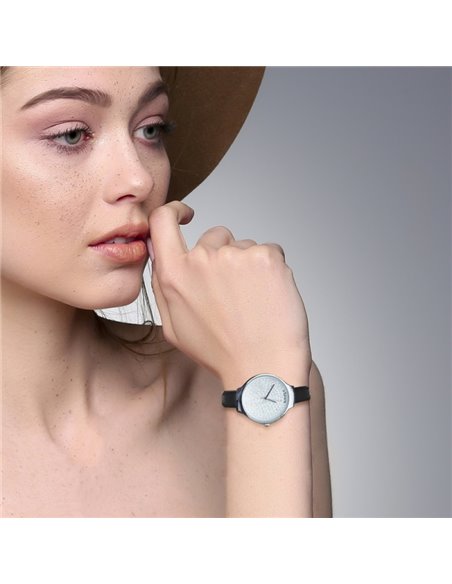 Zegarek Pixel Black Crystal