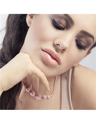 Gemcolor Necklace Pink Coral