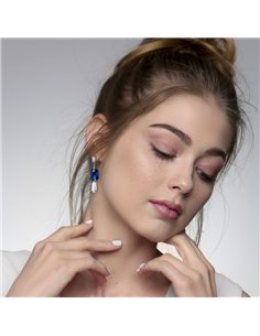 Effie Earrings Majestic Blue 2