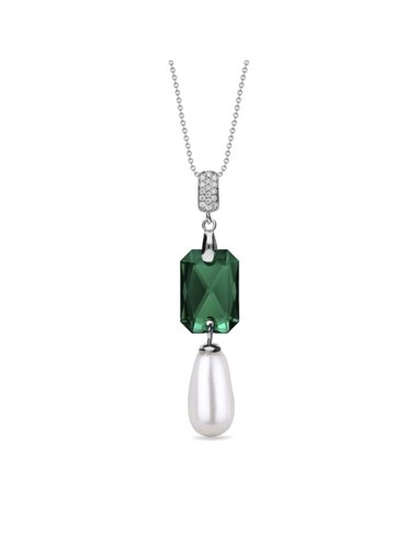 Effie Necklace Emerald