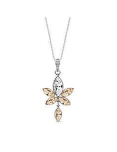 Lotus Necklace Light Silk