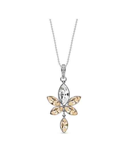 Lotus Necklace Light Silk
