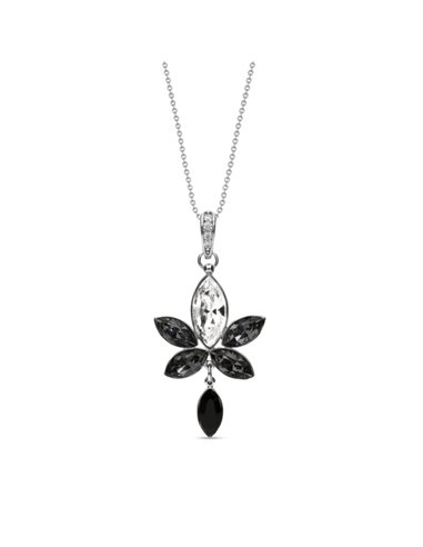Collier Lotus Silver Night