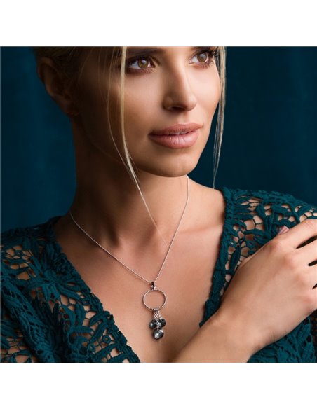 Pocono Necklace Silver Night