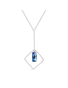 Nixa Square Necklace Bermuda Blue