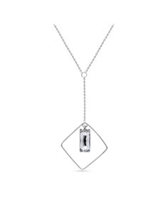Collier Nixa Square Crystal