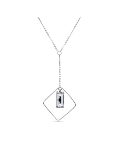 Collier Nixa Square Crystal