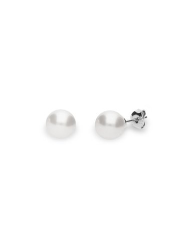 Classic Pearl Studs White