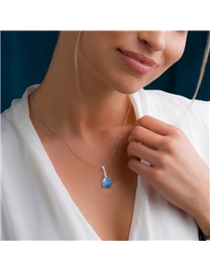 Candy Chic Necklace Summer Blue 2