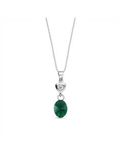 Ovalan Necklace Emerald