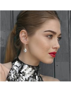 Boucles d'Oreilles Oval Chic Crystal 2