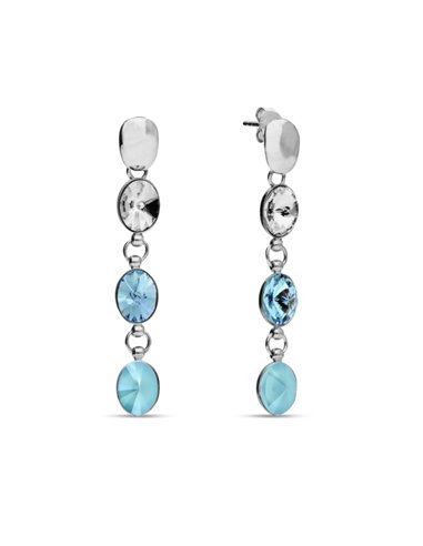 Cascade Earrings Aquamarine