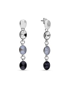 Boucles d'Oreilles Cascade Dark Grey