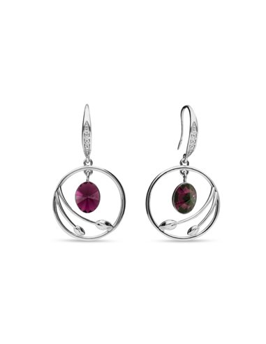 Kolczyki Almira Amethyst