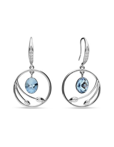 Kolczyki Almira Aquamarine