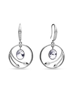 Almira Earrings Crystal