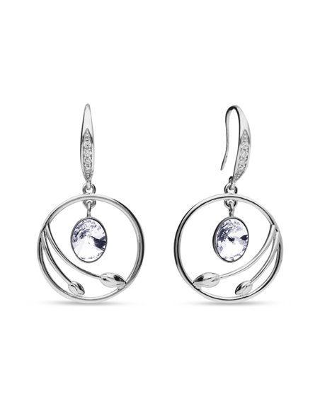 Almira Earrings Crystal