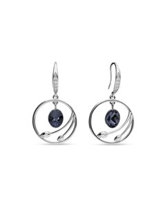 Boucles d'Oreilles Almira Graphite