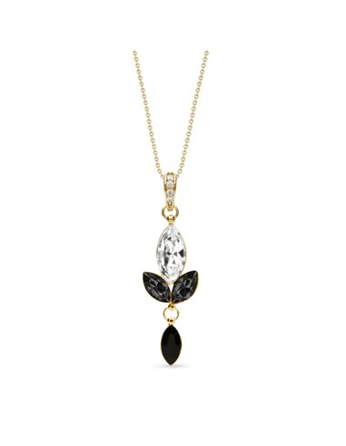 Collier Lily Gold Silver Night