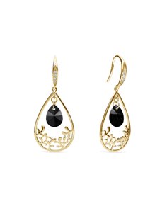 Boucles d'Oreilles Alamosa Gold Jet