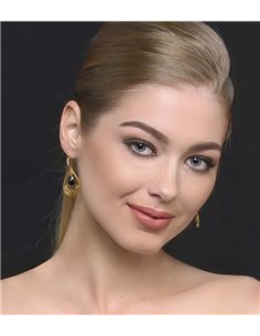 Alamosa Gold Earrings Jet 2