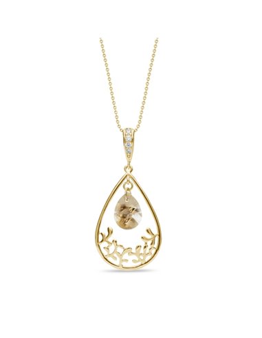 Collier Alamosa Gold Crystal