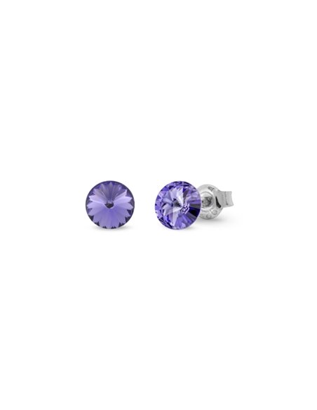 Small Candy Studs Earrings Tanzanite