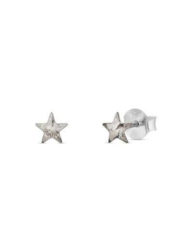 Boucles d'Oreilles Star Studs small Silver Shade