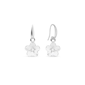 Flower Earrings Crystal