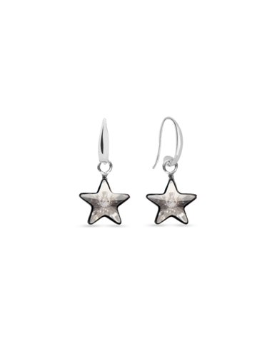 Star Earrings Silver Shade