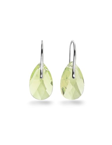 Boucles d'Oreilles Classic Drop Luminous Green