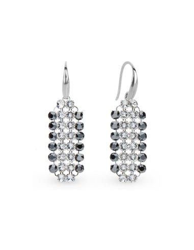 Boucles d'Oreilles Stylish Crystal Jet