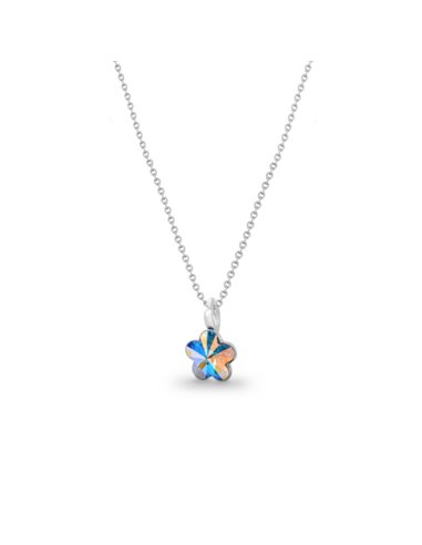 Collier Flower Aurore Boreale