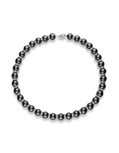 Pearl Chic Necklace Dark Grey