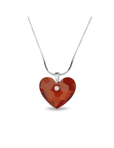 Amorino Necklace Red Magma