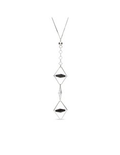 Collier Geometric Glow Crystal Jet