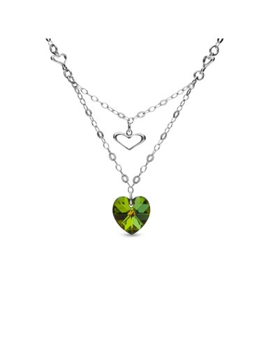 Collier Wild Heart Vitrail Medium